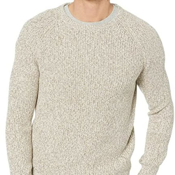 NWT J. Crew Marled Cotton Crew Neck Sweater - Picture 2 of 3